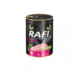 Rafi Cat karma bezzbożowa z indykiem 400 g - 1