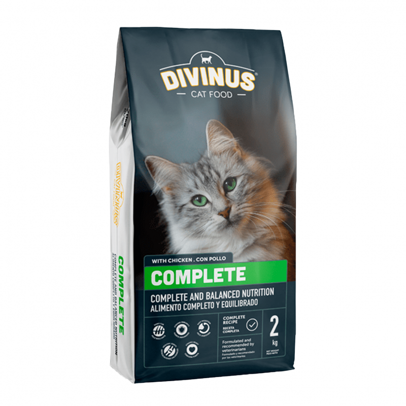 Divinus Cat Complete dla kotów dorosłych 2kg - 1