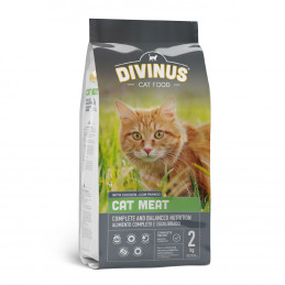 Divinus Cat Meat dla kotów dorosłych 2kg - 1