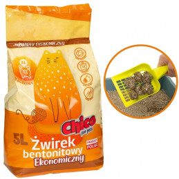 CHICO Żwirek Bentonit 10L ekonomiczny - 2